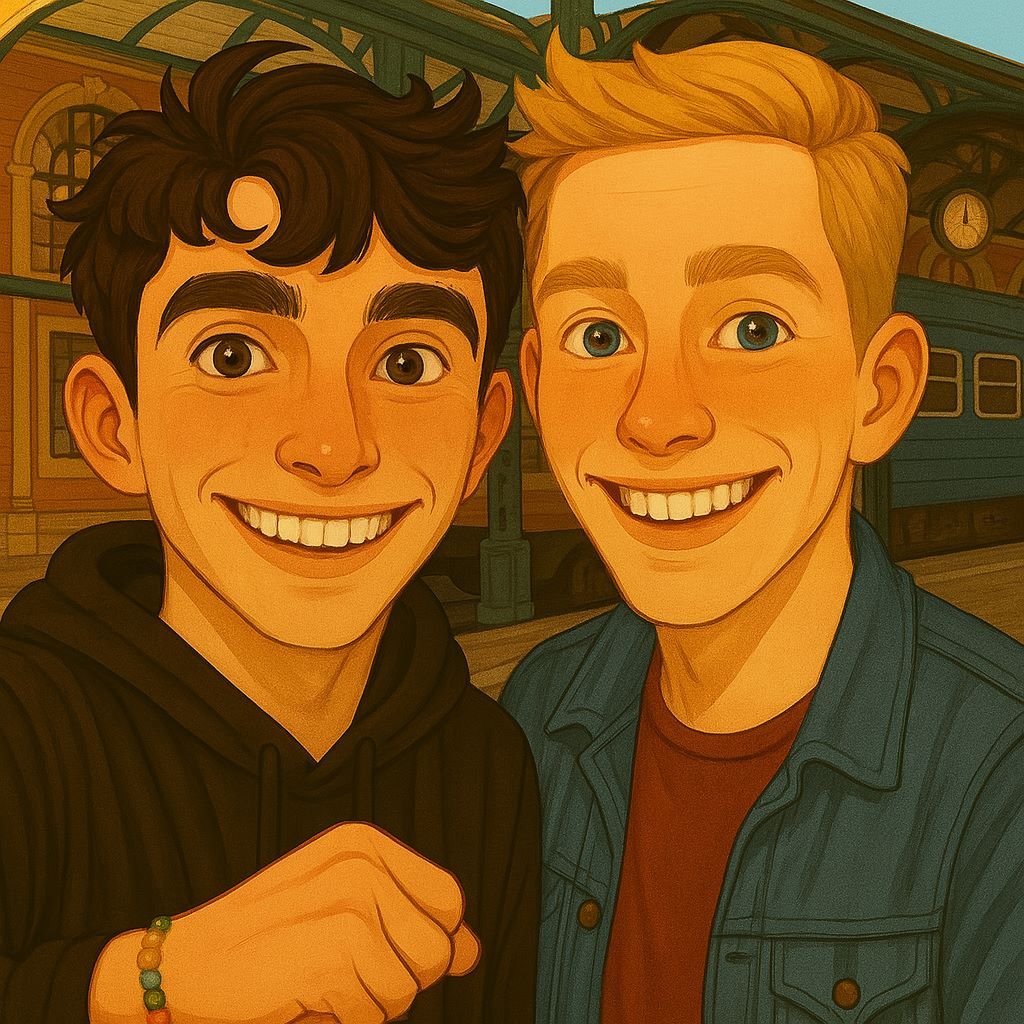 Pierwsza miłość w pociągu – Tymek i Bartek